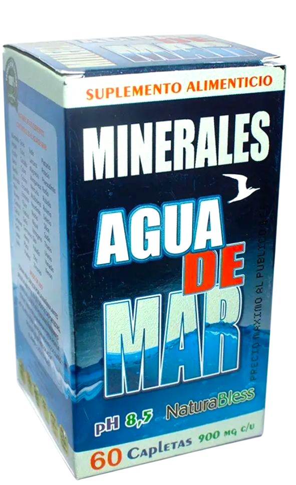 Minerales Agua de Mar 60 capletas