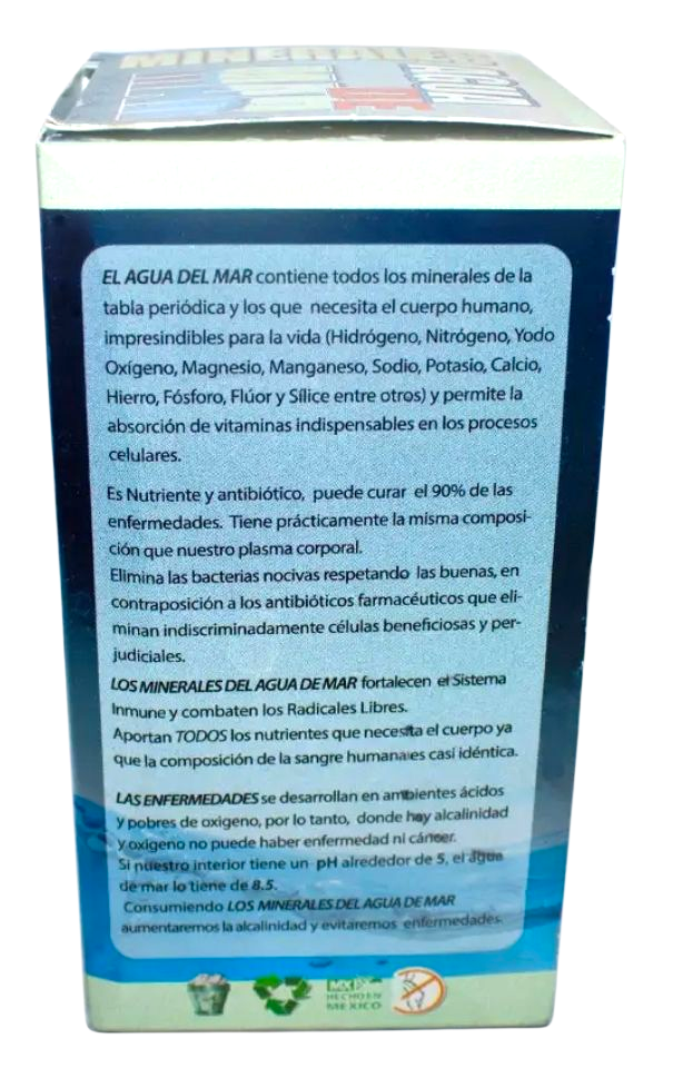 Minerales Agua de Mar 60 capletas