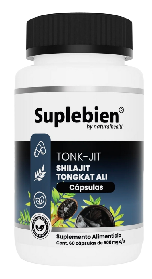 TONK-JIT Shilajit, Tongkat Ali 60 cápsulas