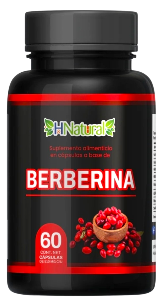 Berberina 60 cápsulas