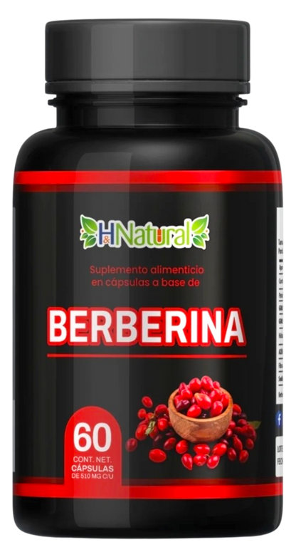 Berberina 60 cápsulas