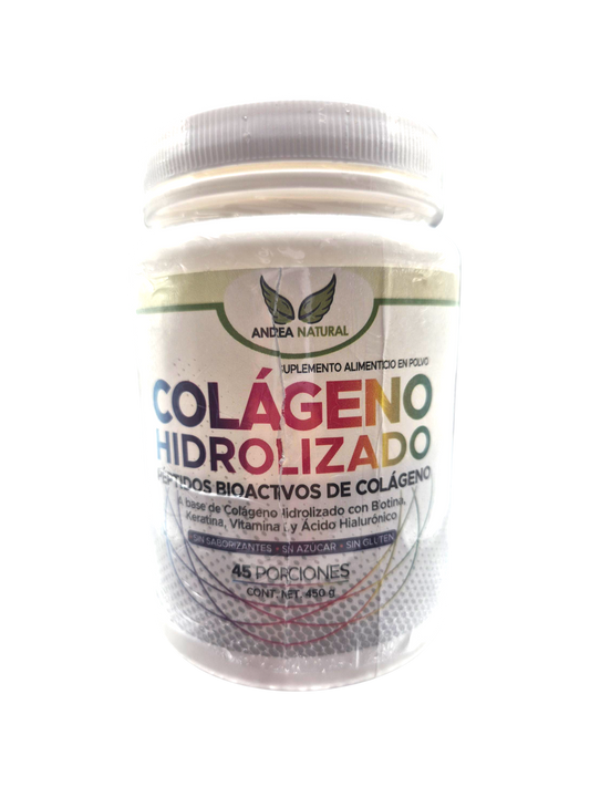 Colágeno Hidrolizado Natural 450 gr.