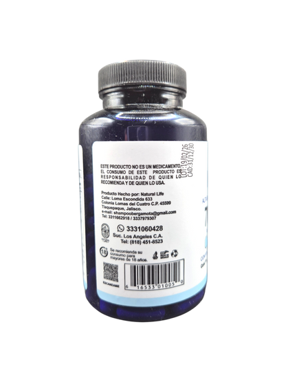 Ultra Magnesio 700 mg con 100 cápsulas.