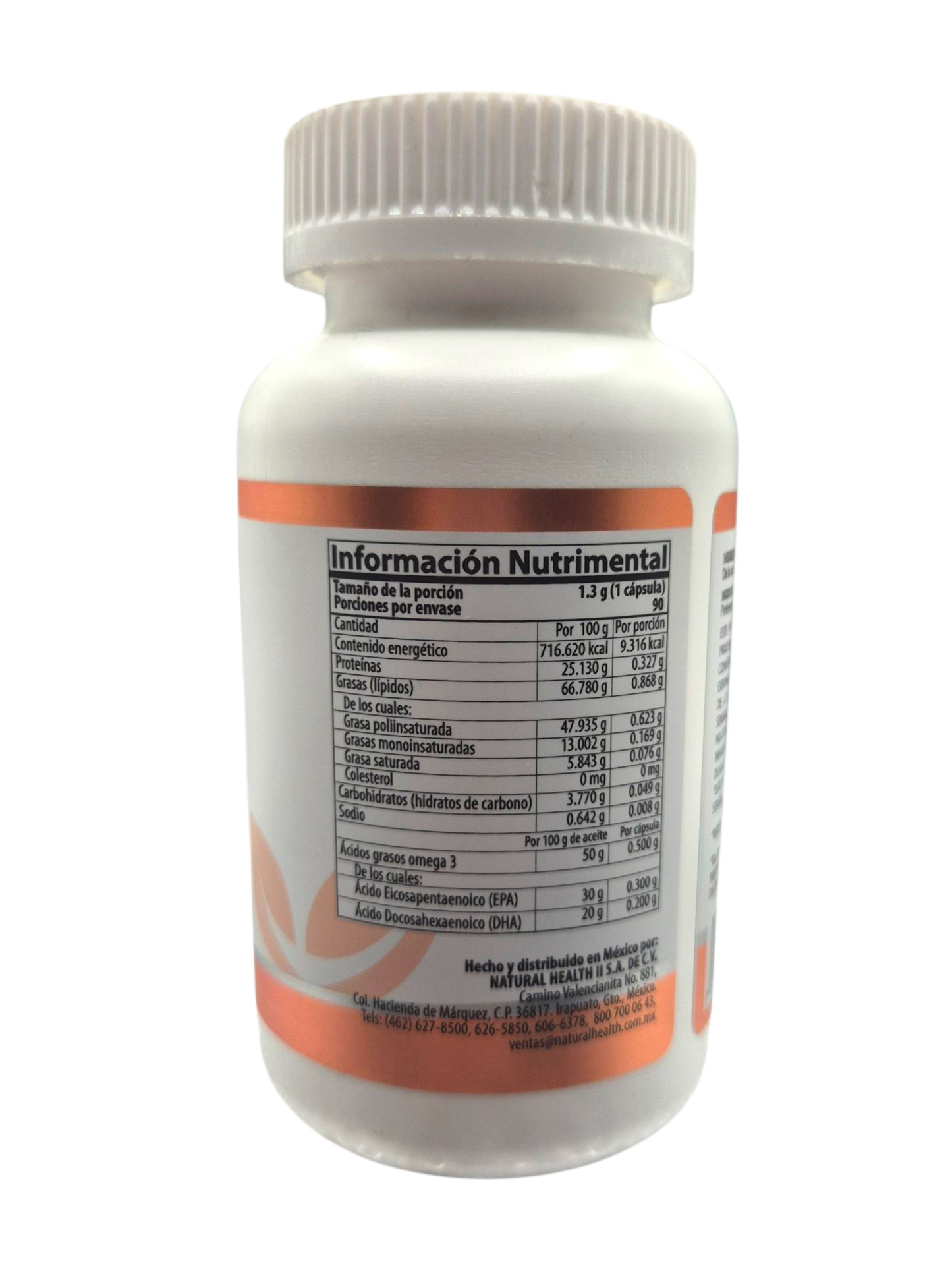 Aceite de Salmón Noruego Omega 3. 90 cápsulas