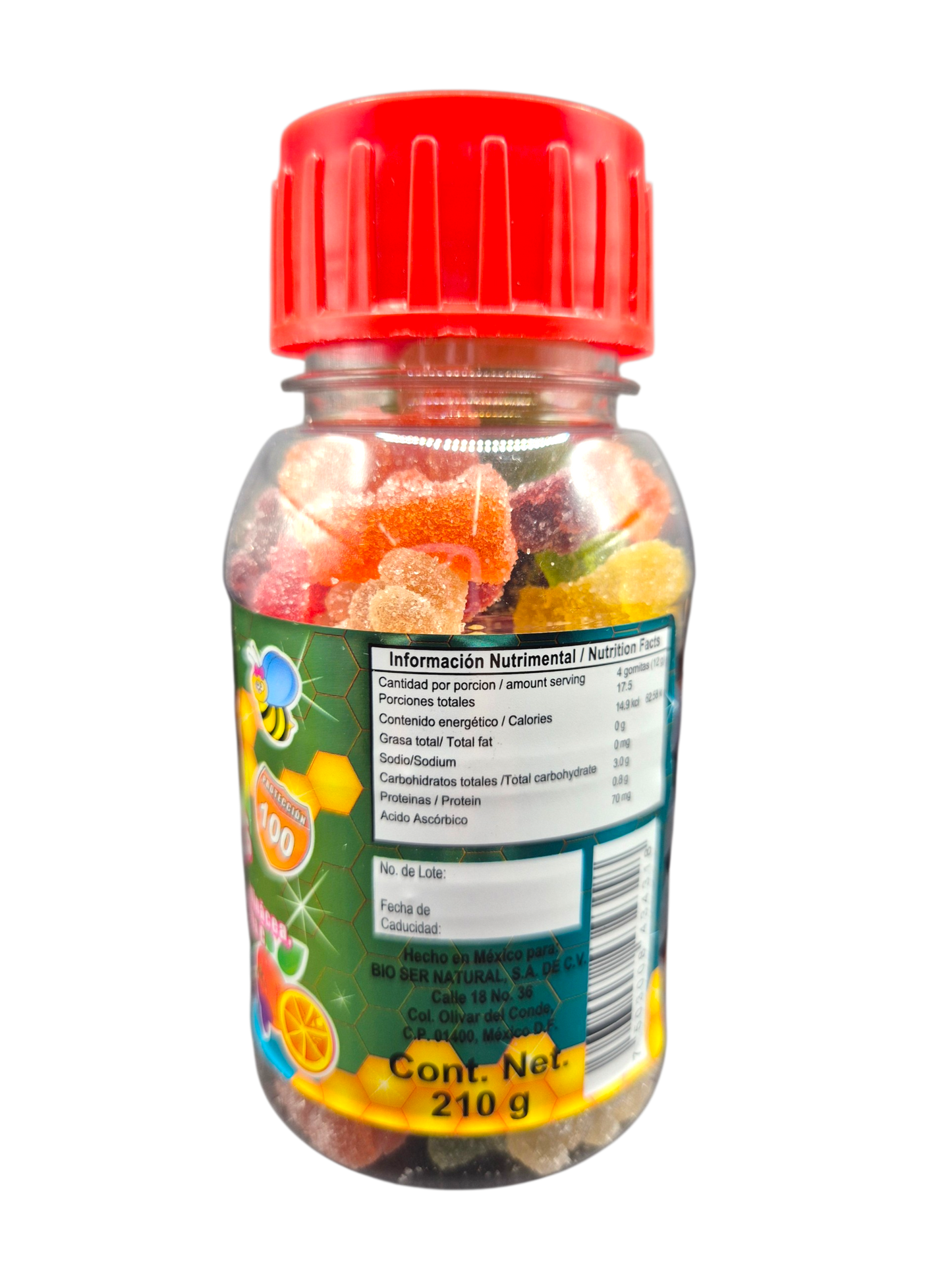 Nutri Gomitas  protección garganta.