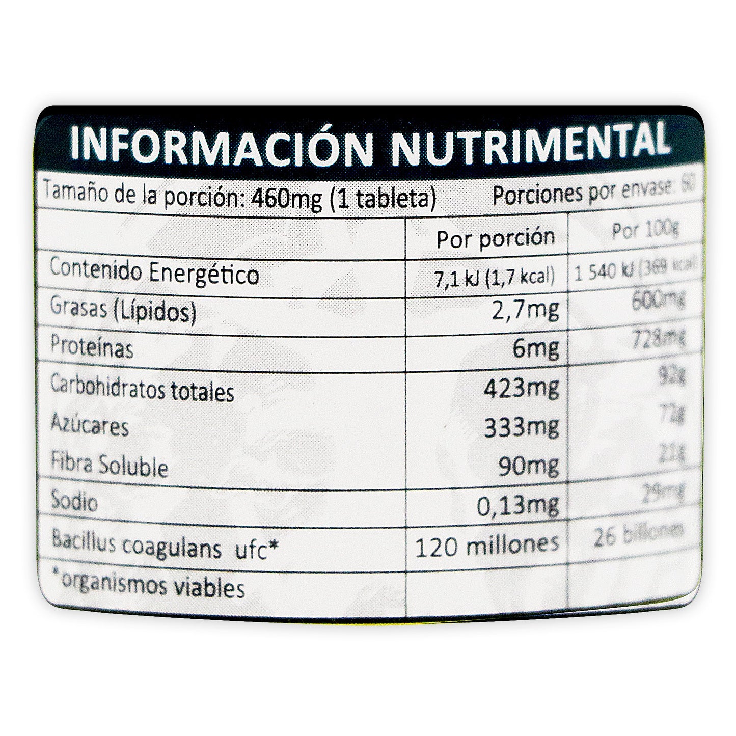 IO Cillus 60 Tabletas