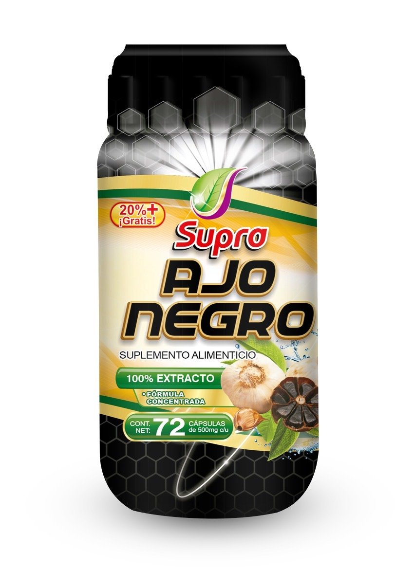 Capsulas 72 piezas de Ajo Negro
