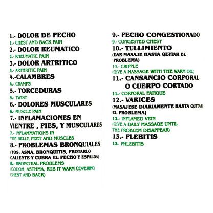 Arrayan Aceite Extra Reforzado 150 ml