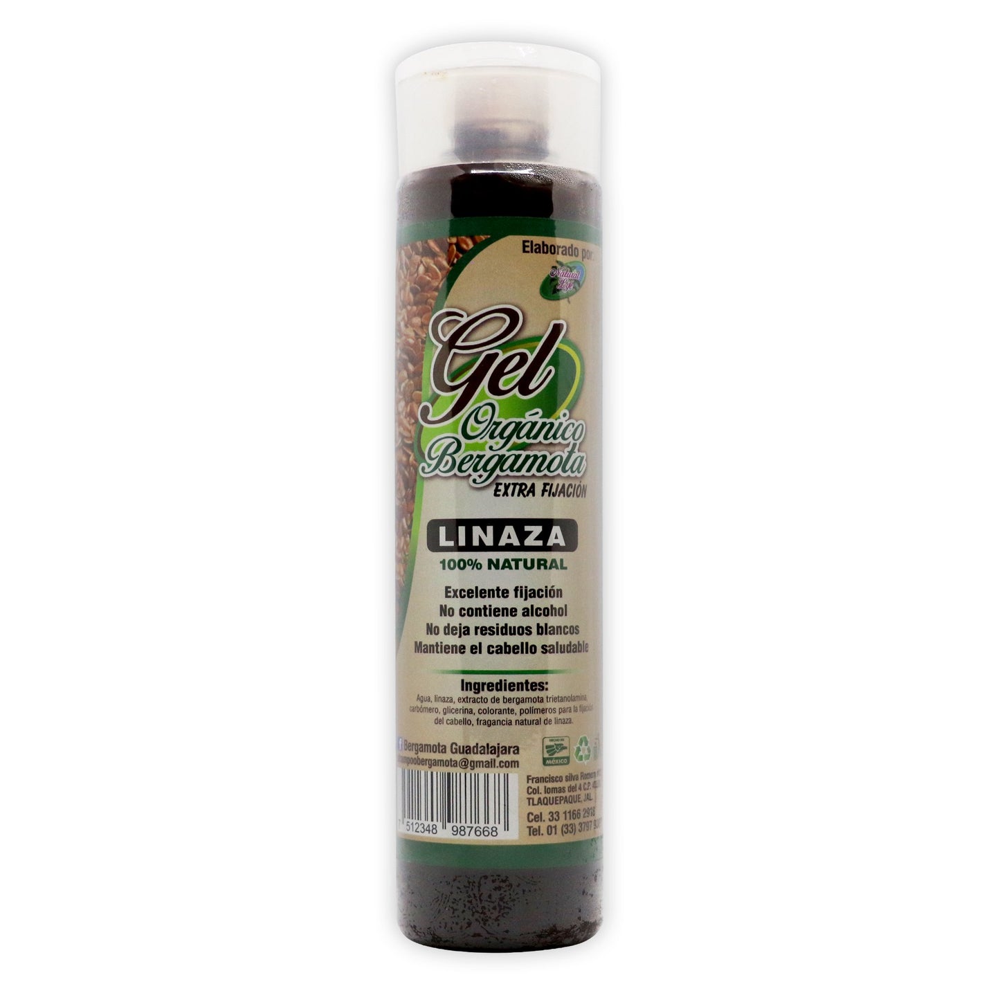 Gel Bergamota y Linaza 150 gr