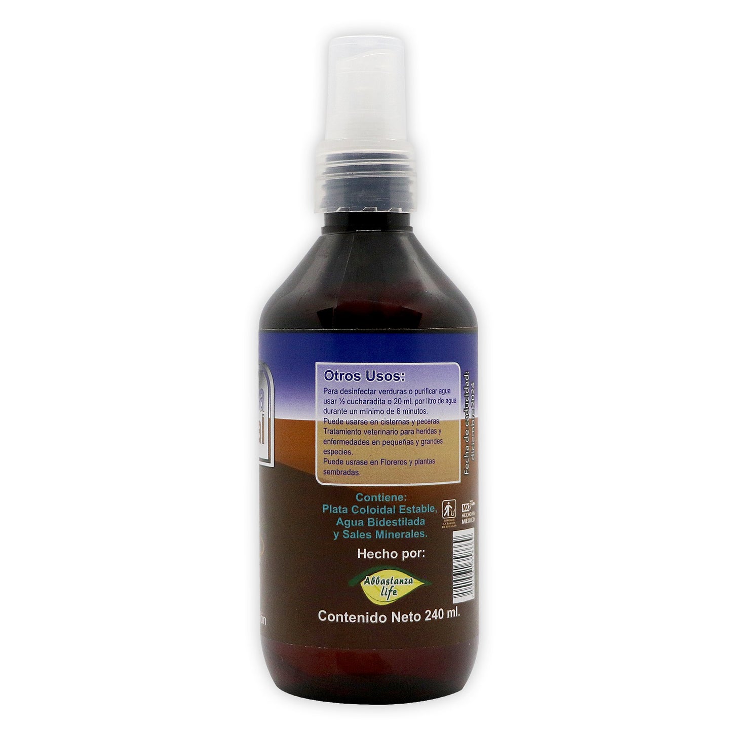 Plata Coloidal Spray 240 ml
