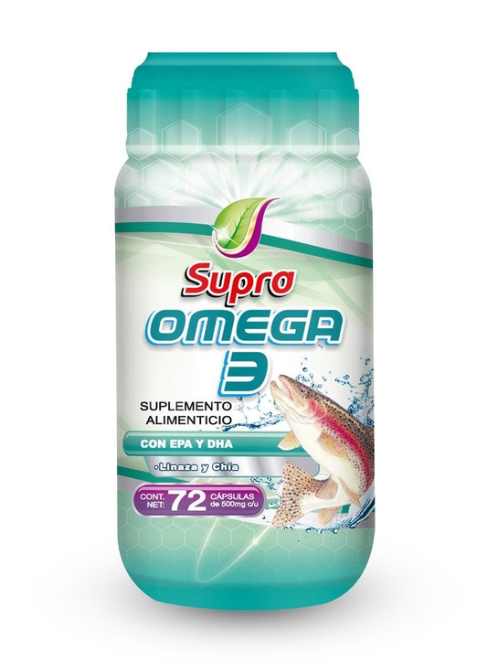 Capsulas 72 piezas de Omega 3