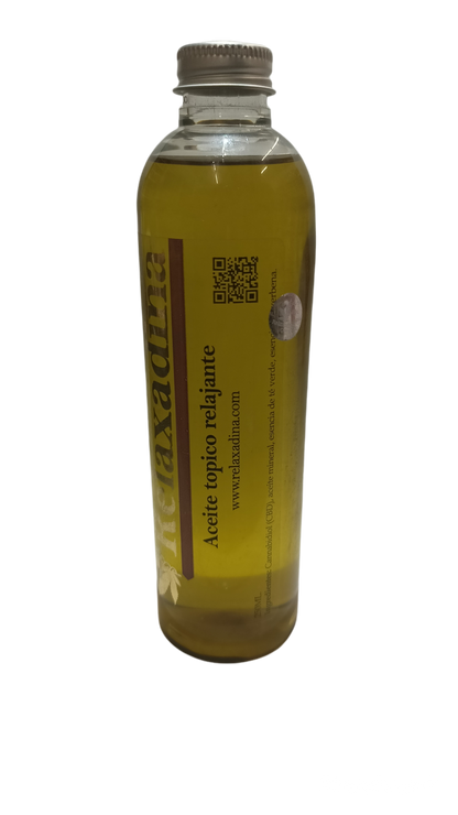 Aceite tópico relajante con CBD