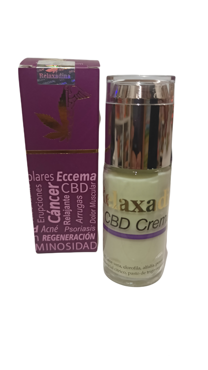 Crema facial con CBD