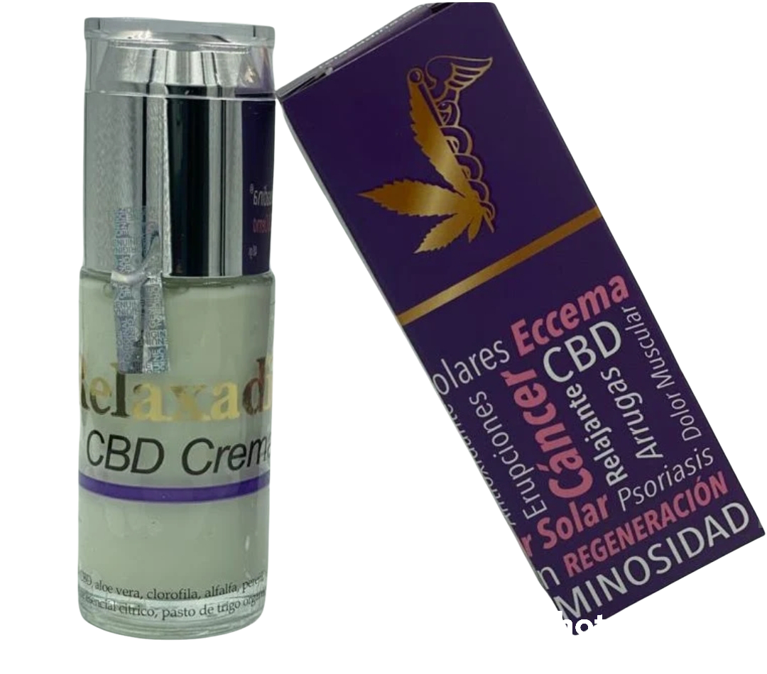 Crema facial con CBD