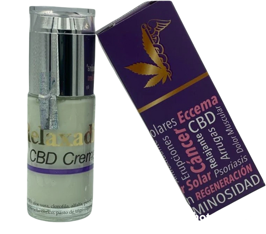 Crema facial con CBD