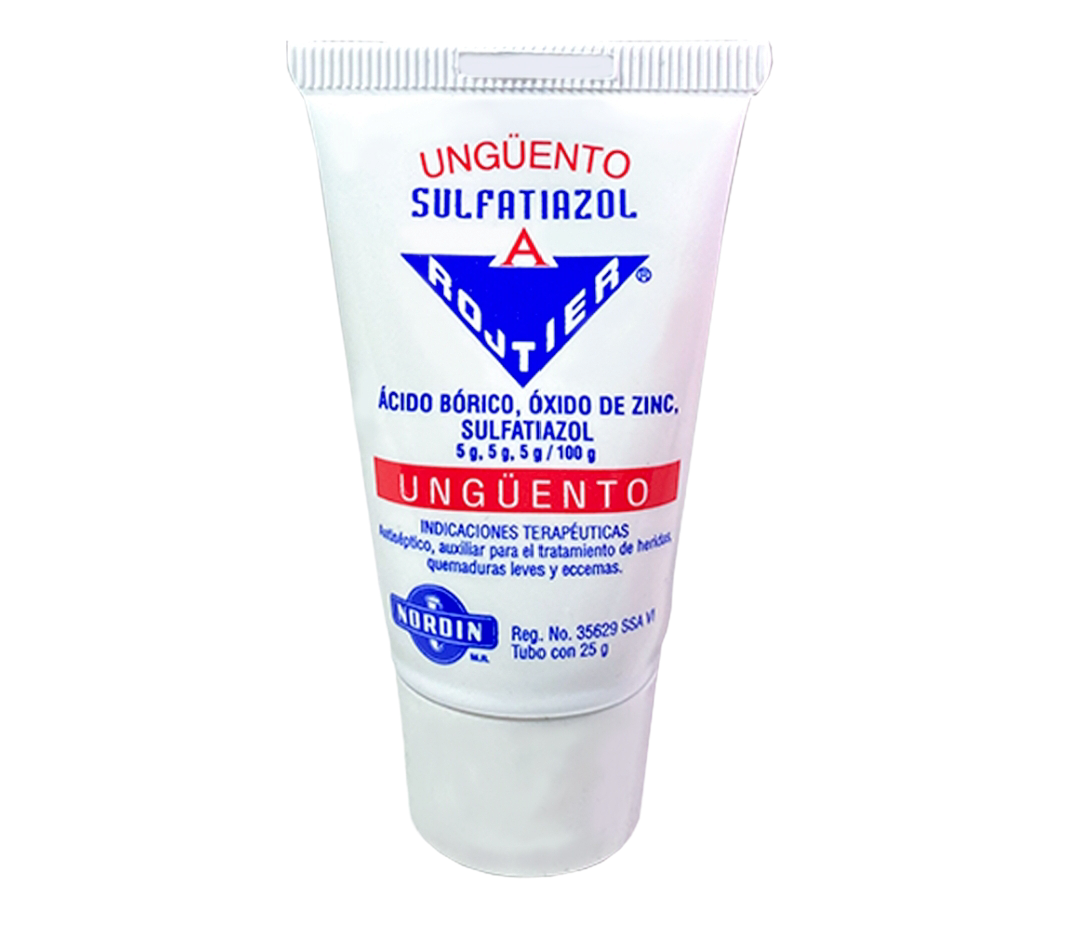 Ungüento sulfatiazol Rojtier
