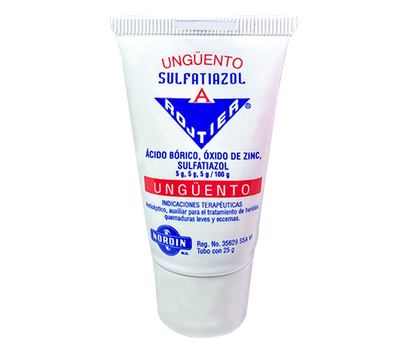 Ungüento sulfatiazol Rojtier