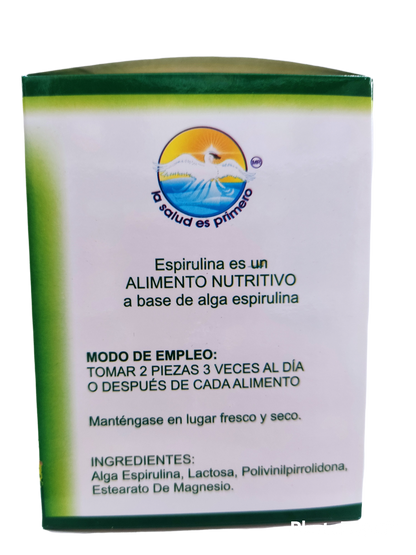 Alga Espirulina 300 tabletas