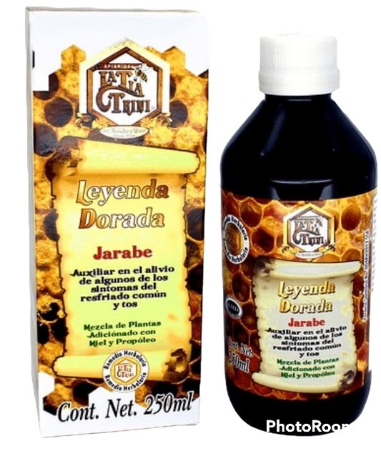Jarabe Leyenda Dorada miel y propóleo 250ml