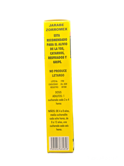 Jarabe Zorromex 120ml