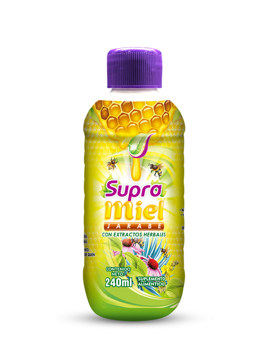supranatura supra miel jarabe 240 ml