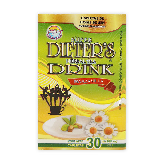 Dieters Drink Manzanilla 30 capletas