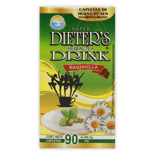 Dieters Drink Manzanilla 90 capletas