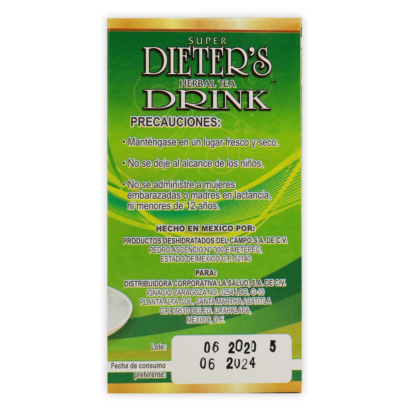 Dieters Drink Natural 90 capletas