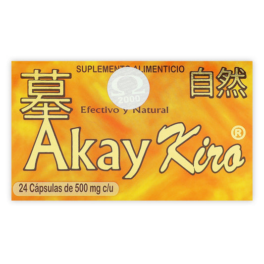 omega 2000 akai kiros 24 capsulas