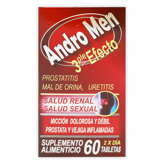 Auxiliar para salud renal y sexual