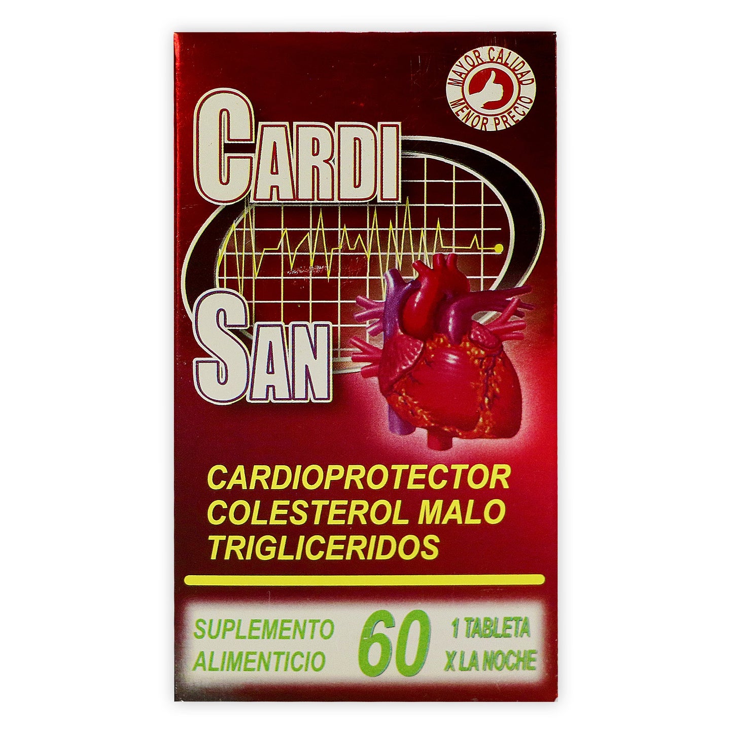 omega 2000 cardisan 60 tabletas