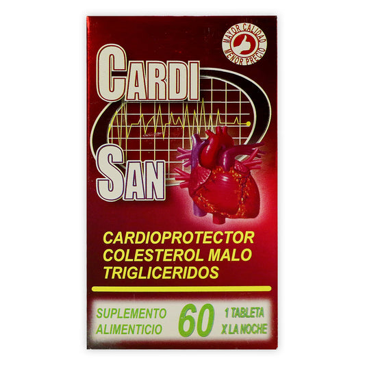 omega 2000 cardisan 60 tabletas