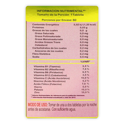 Cardisan 60 tabletas
