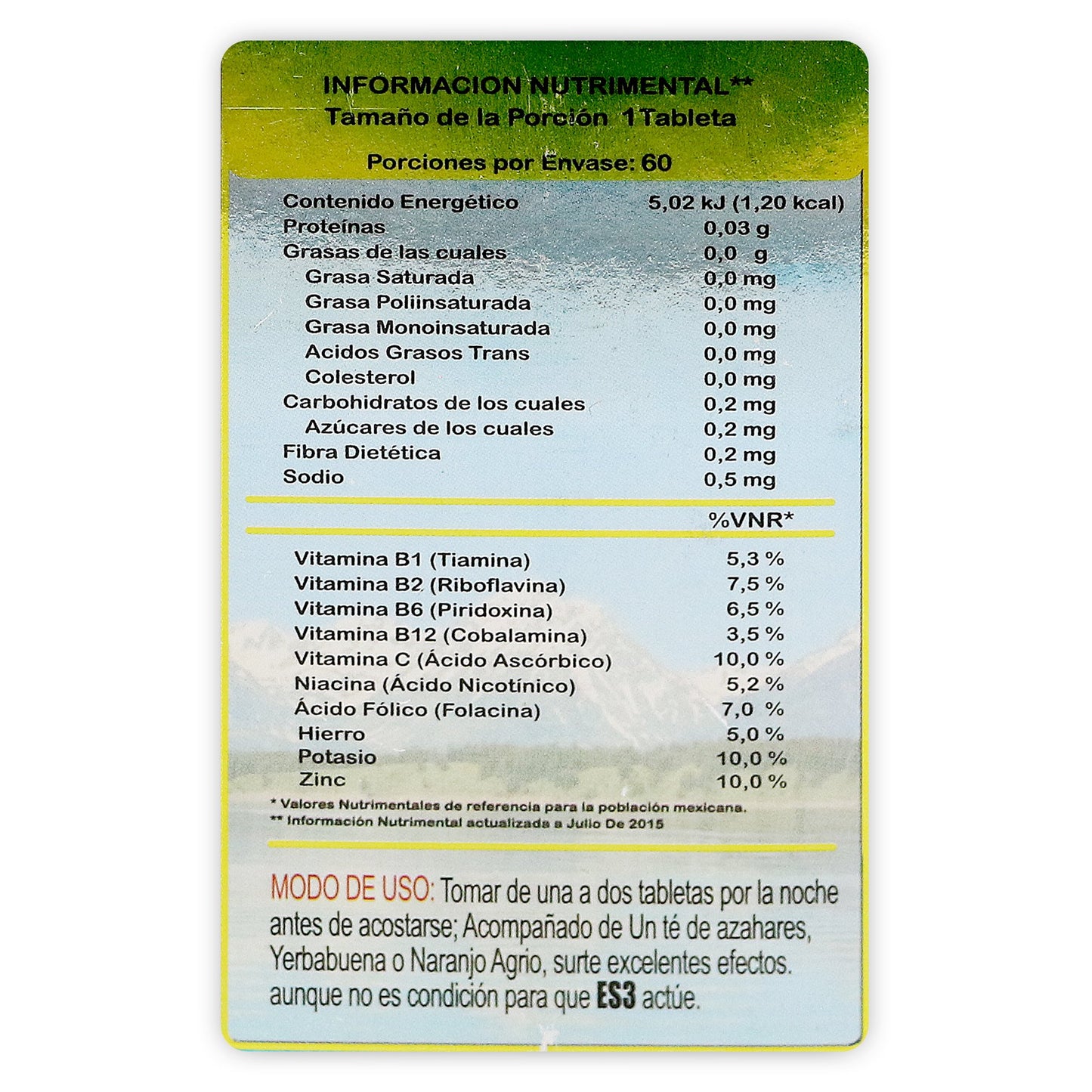 Super Oxigenador Cerebral ES3
