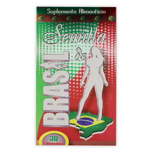 Semilla de Brasil 30 cápsulas