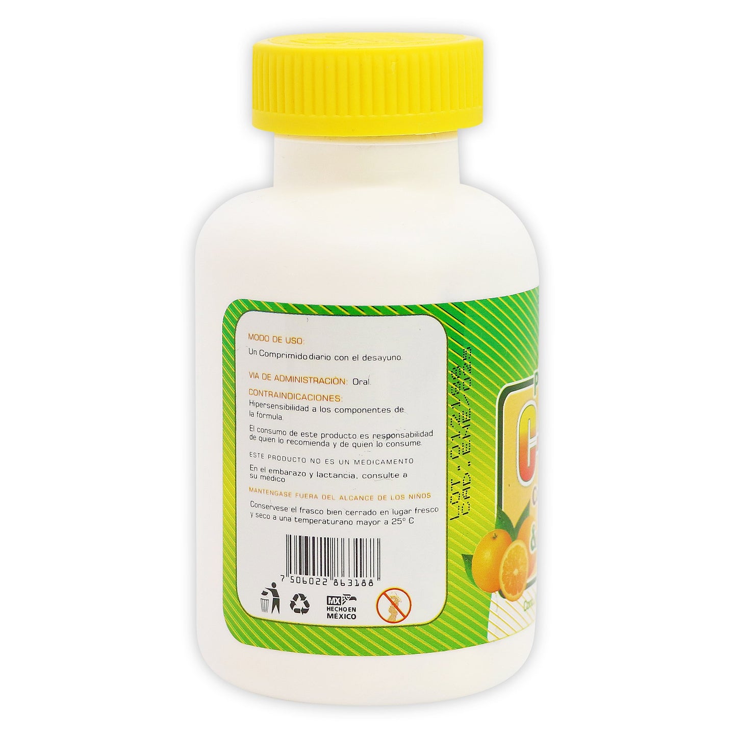 Vitamina C 1000 con Petalos Rosa y Equinacea 60 Comp